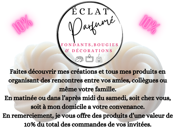 FAITES CONNAÎTRE MA MARQUE ET PROFITEZ DE 10% DE PRODUITS EN REMERCIEMENT.